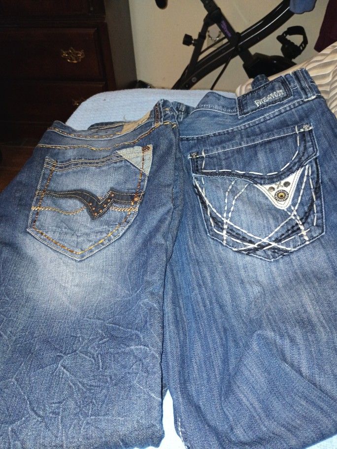 Men's Jeans Good Condition 2 Pair