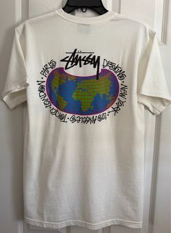 BRAND NEW Stussy Global Tee Natural Size MEDIUM BRAND NEW with Tags! Stussy Archive 100% Authentic Guaranteed! No returns or refunds Thanks for lookin