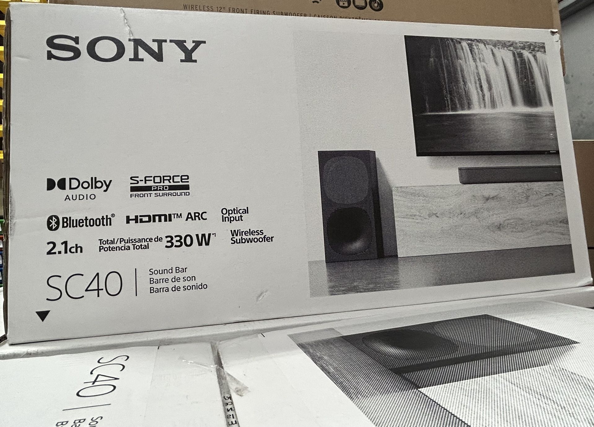 Sony HT-SC40 Soundbar Wireless Subwoofer Home Theater 2.1ch Dolby Surround