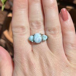 Larimar Ring