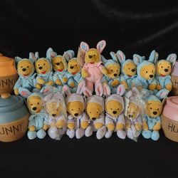 15 Disney Store/Disneyland 🍯Winnie The Pooh Plush Beanie $6 Dollars Each