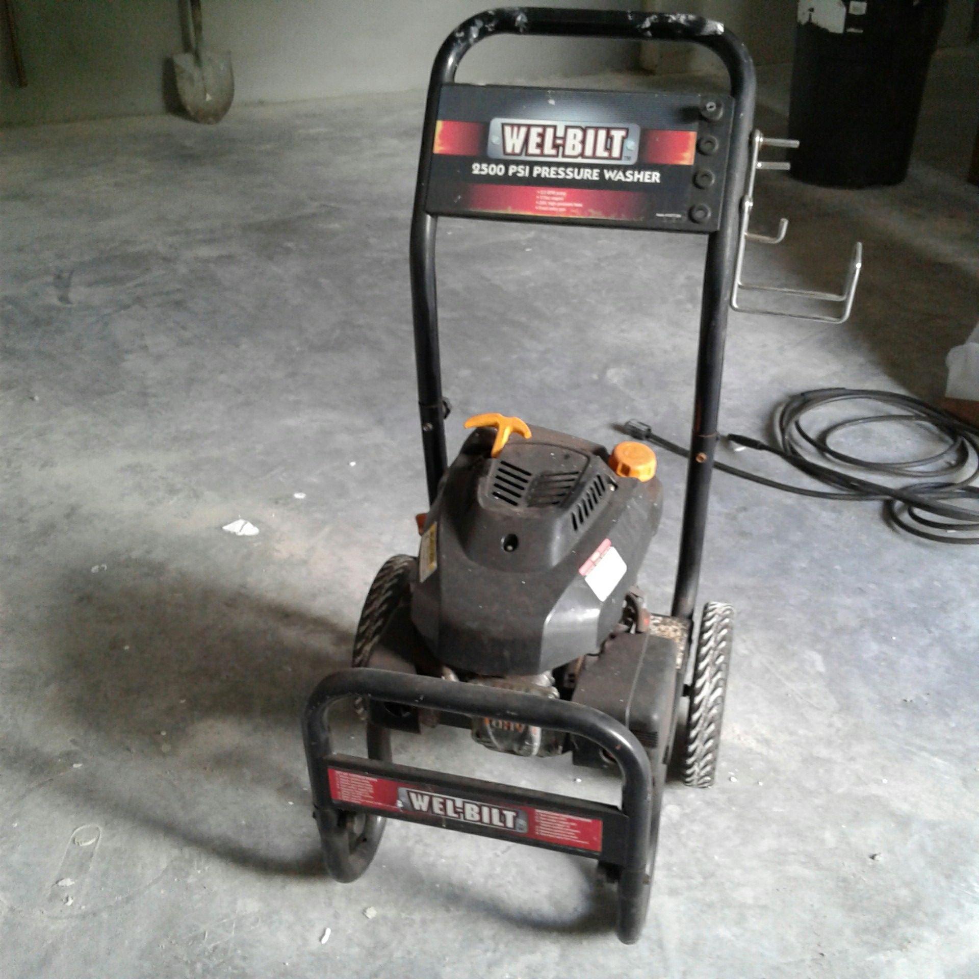 Wel- Bilt 2500 psi pressure washer