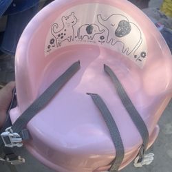Baby Girl DreamGro Elephant Booster Seat