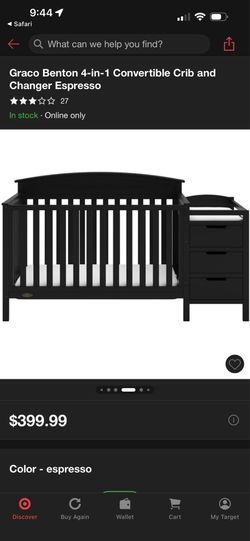 Graco crib