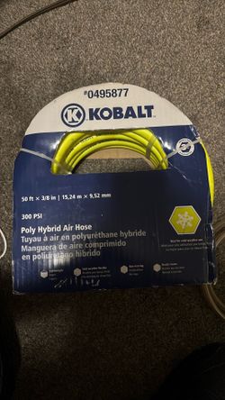 50 Ft X 3/8 In 300 Psi Poly Hybrid Air Hose