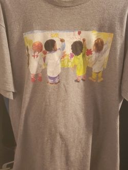 Supreme Kids Tee (Heather Grey)