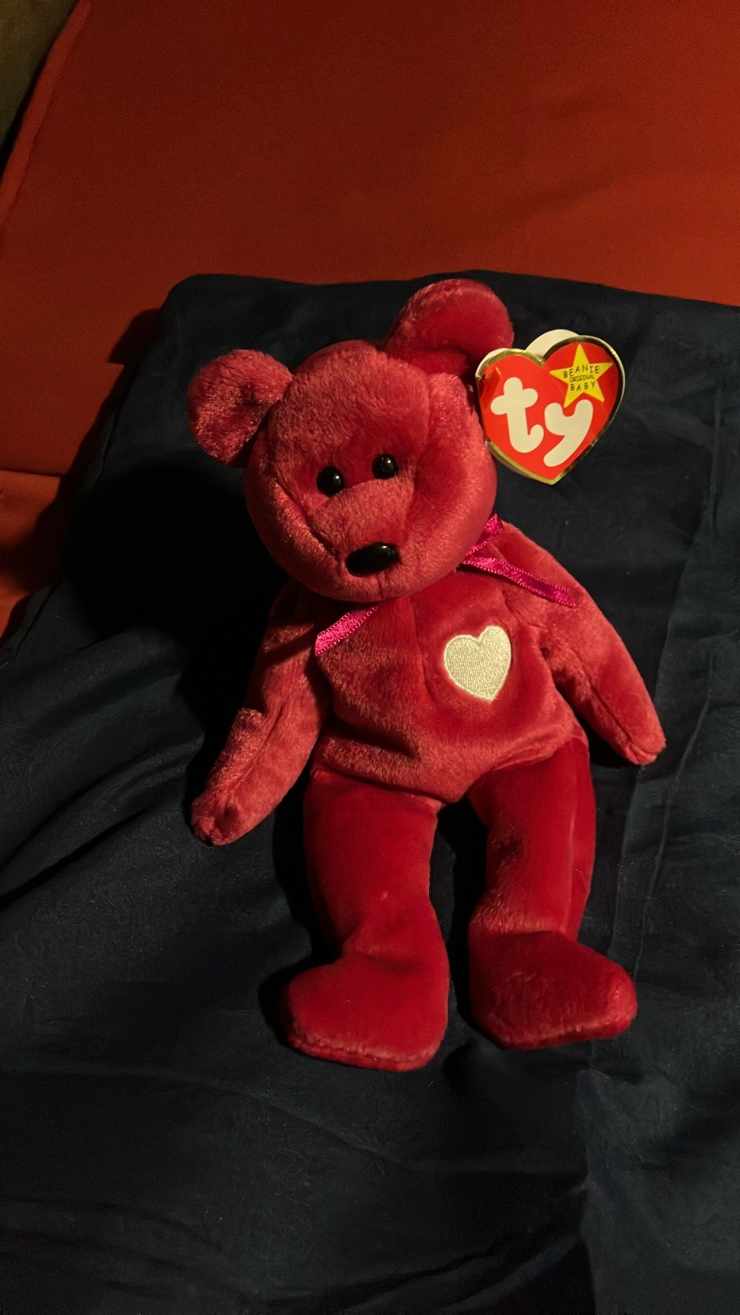 Rare Error Valentina Beanie Baby