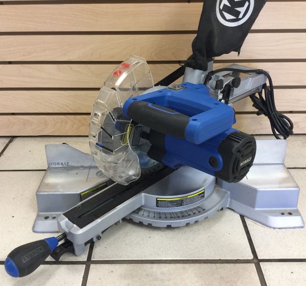 Kobalt 0358938 10 Single Bevel Laser Miter Box Saw For Sale