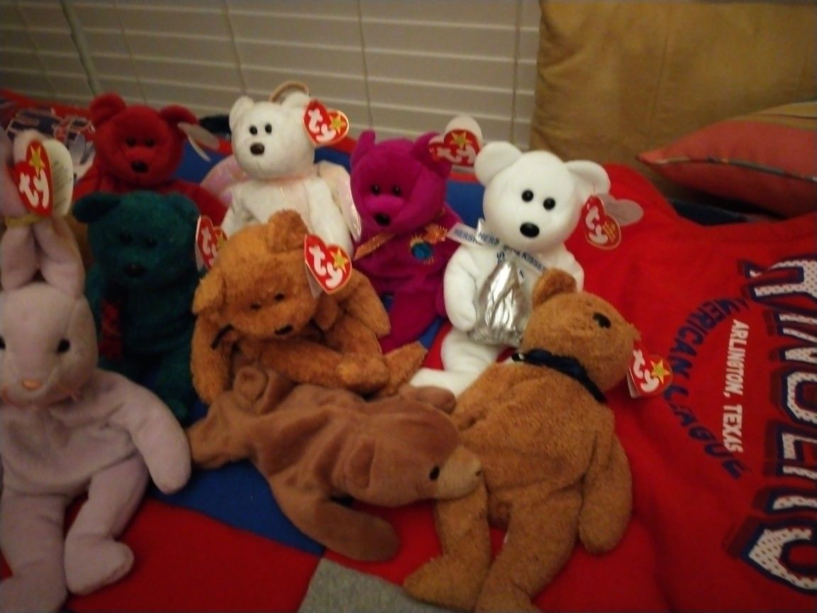 1996 To 1999, 2000 And 2007 Original Beanie Babies