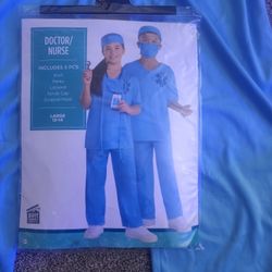 Doctor/nurse Costume Large 12-14 Kids