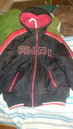 And1 jacket large kids size 10/12