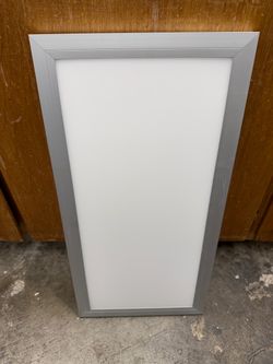 LED flat panel ceiling light