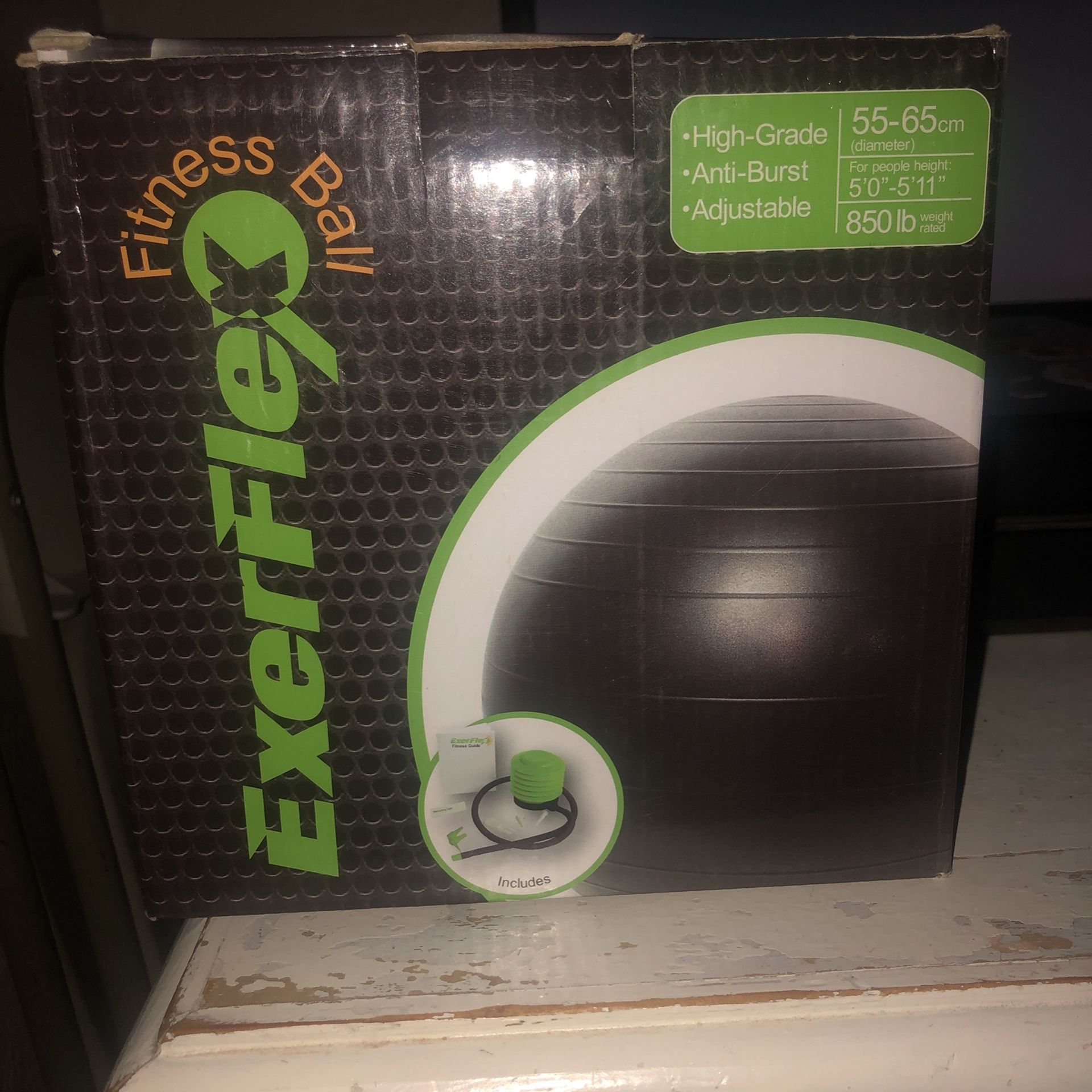 EverFlex Fitness Ball/Pelota de fitness EverFlex