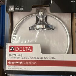 Delta towel ring holder