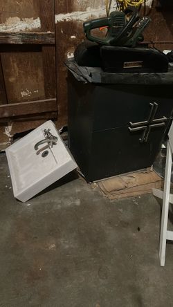 Sink And Cabinet