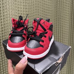 Jordan(TD) Air Jordan 1 Retro Mid 'Gym Red