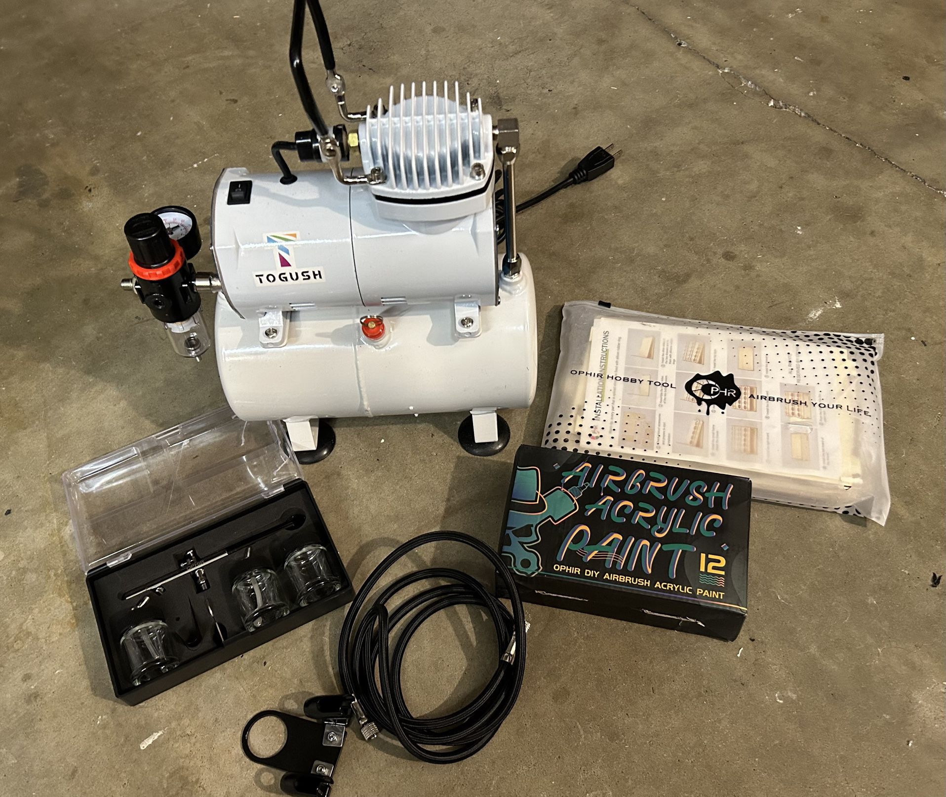 Ophir Air Compressor and Tools