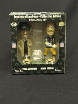 Vince Lombardi/Henry Jordan Bobble Heads