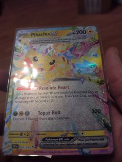 Pikachu Ex Near Mint