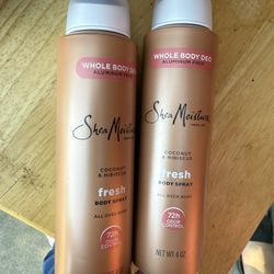 Shea Moisture Fresh Spray Deodorant