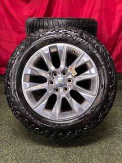 2025 Chevy Tahoe LTZ 6 Lug 20 Inch OEM Wheels