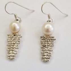 Sterling Silver Earrings On Wires