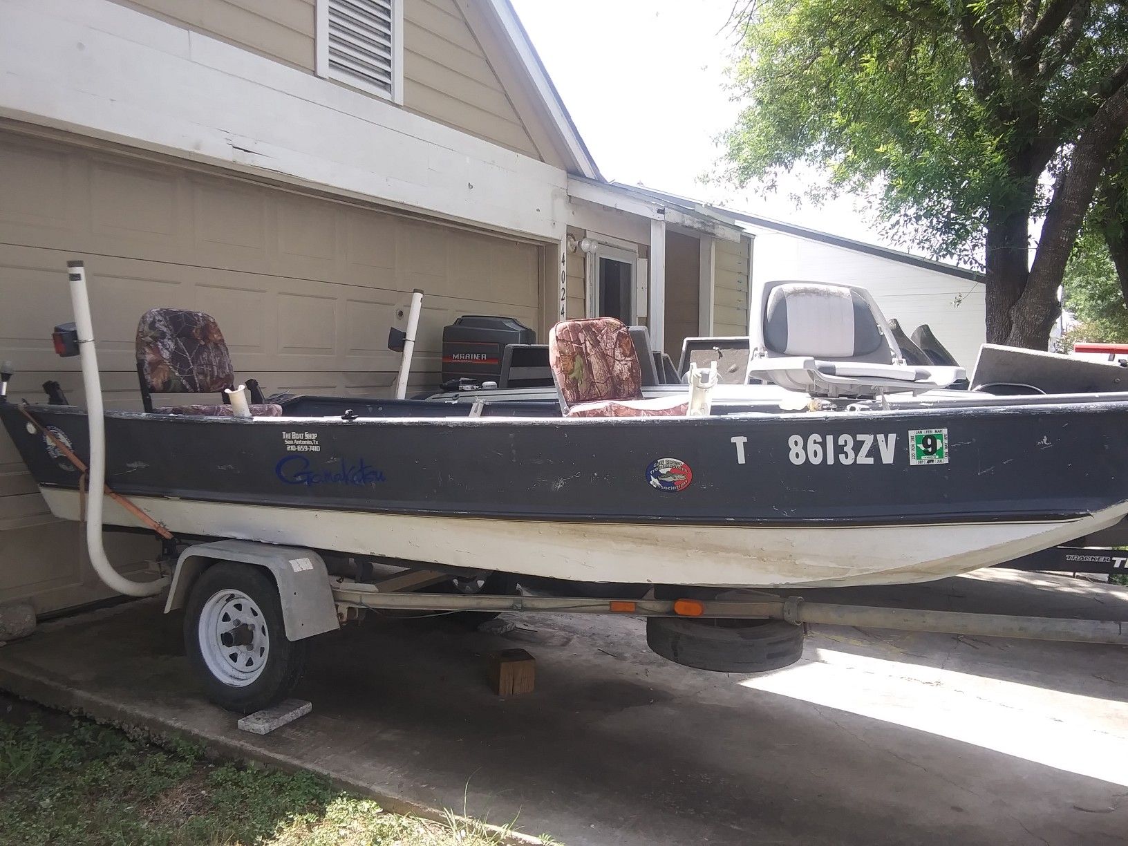 14 Ft. Aluminum Boat