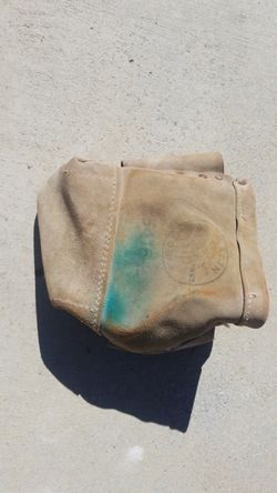 Klein leather bolt bag