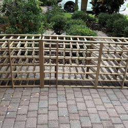 150 bottle wooden wine rack 