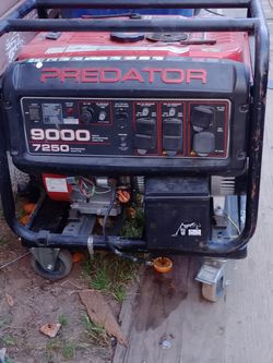 Predator 9000W Generator – Runs Strong, Ready to Work”