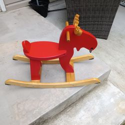 Little Kids Wooden Rocker