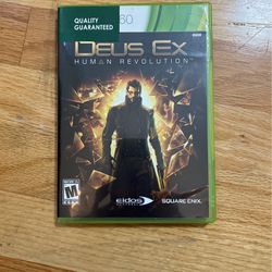Deus Ex: Human Revolution Xbox 360 Game