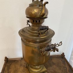 Russian Samovar 1800s Original Stamp 