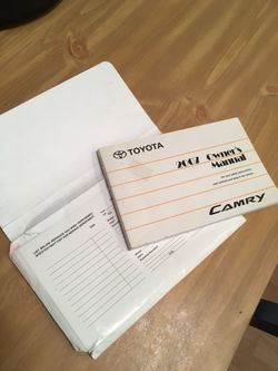 2007 Toyota Camry manual