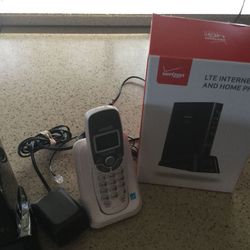 Verizon LTE router and home Phone Connection No Phone Can Be Bought Locally 