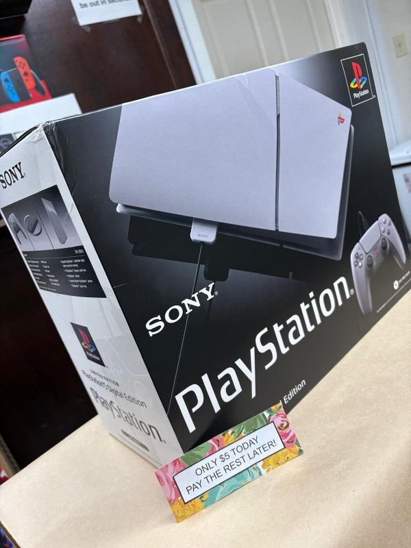 Playstation 5 PS5 Slim 30th Anniversary Limited Edition New - Pay $1 today and pay the rest later -