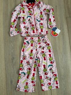 The grinch two piece pajamas for toddler girl size 3T new with tags