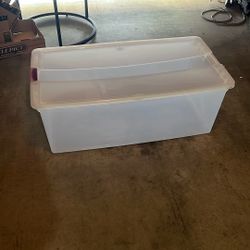 Plastic Storage Bin -Large