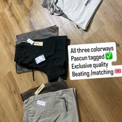 Essentials Shorts Available 🤩 