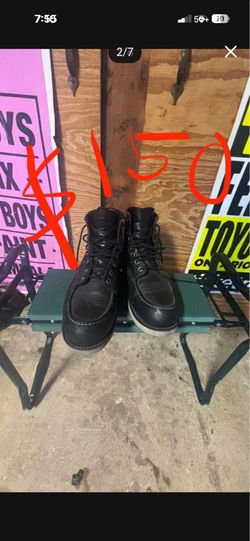 10.5 men’s red wing boots