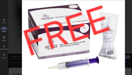 Free feeding medical supplies