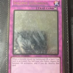 Solemn Judgment Ghost/Gold Rare