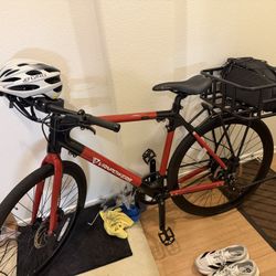 Red Vanpower City Vanture Electric Bike