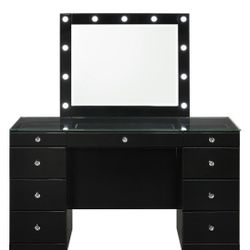 Avery Black Vanity

