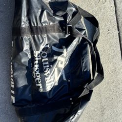 Louisville, Bat Bag And Softball Bat 34 Inches And Little League Bat 25 Inches