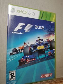 XBOX 360 FORMULA UNO☝️2012