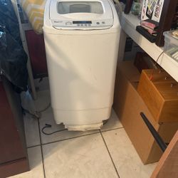 Small Like New Whasher Machine Brand Magic Chef 