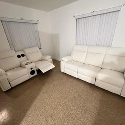 Brand New Power Reclining Sofa and Loveseat / Sofa y Loveseat Reclinables Eléctricos Nuevos a Estrenar....Fast Delivery 🚚 