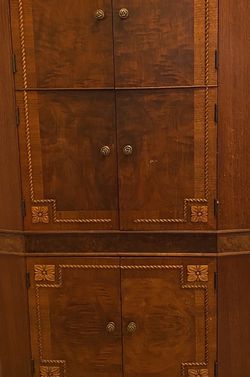 Antique Mahogany Wine Stand Dresser