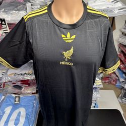 Uniforme De Mexico, Mexico Jersey, Black Mexico Jersey, Camisa Negra De Mexico, Uniforme De Mexico, Camisa Para Hombre De Mexico, Camisa Para Mujeres